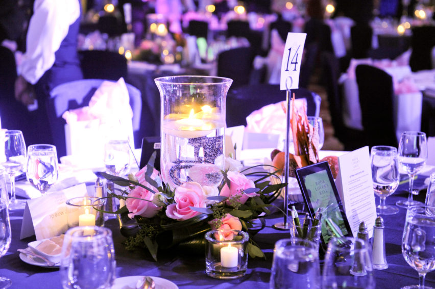 Hala Events - The Book Lover’s Ball table centrepiece