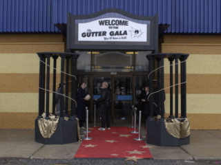 Hala Events - Gutter Gala entrance