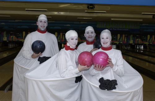 Hala Events - Bowling pins at the Gutter Gala