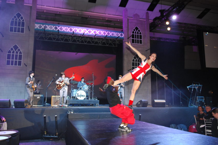 Hala Events - Dancers performing at the Teddy Bear Affair: Best of Britain