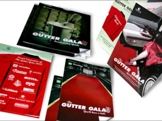 Hala Events - Gutter Gala invitations