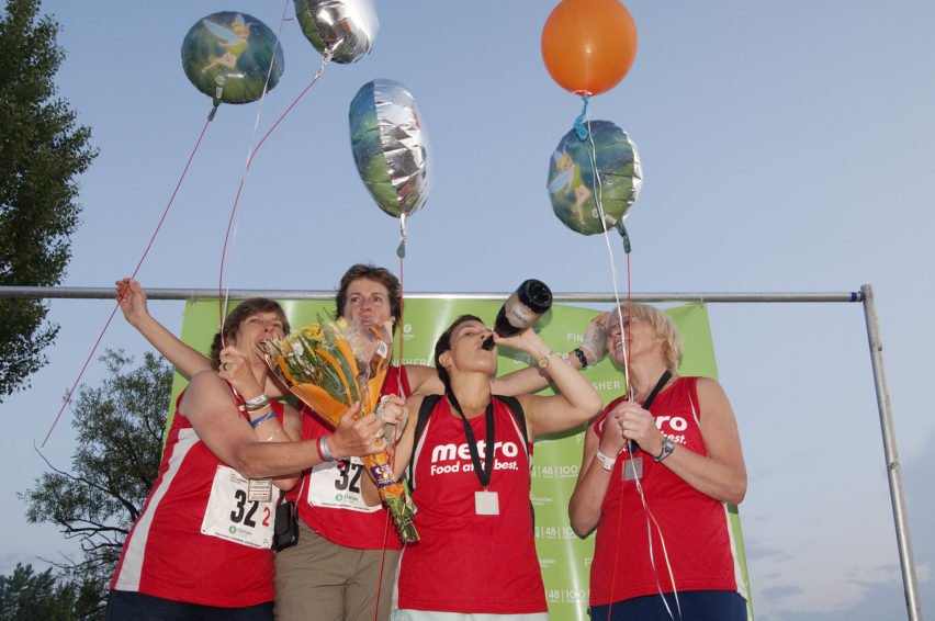 Hala Events - Finish line at the Oxfam Trailwalker