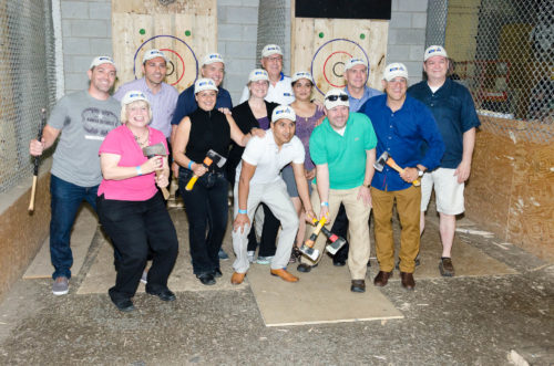 Hala Events - Team photo at a Team Building event