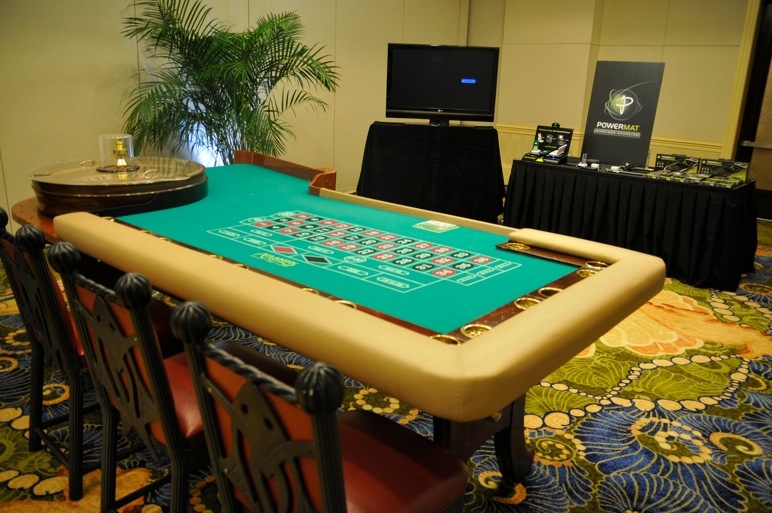 Hala Events - Casino table at the Product Launch