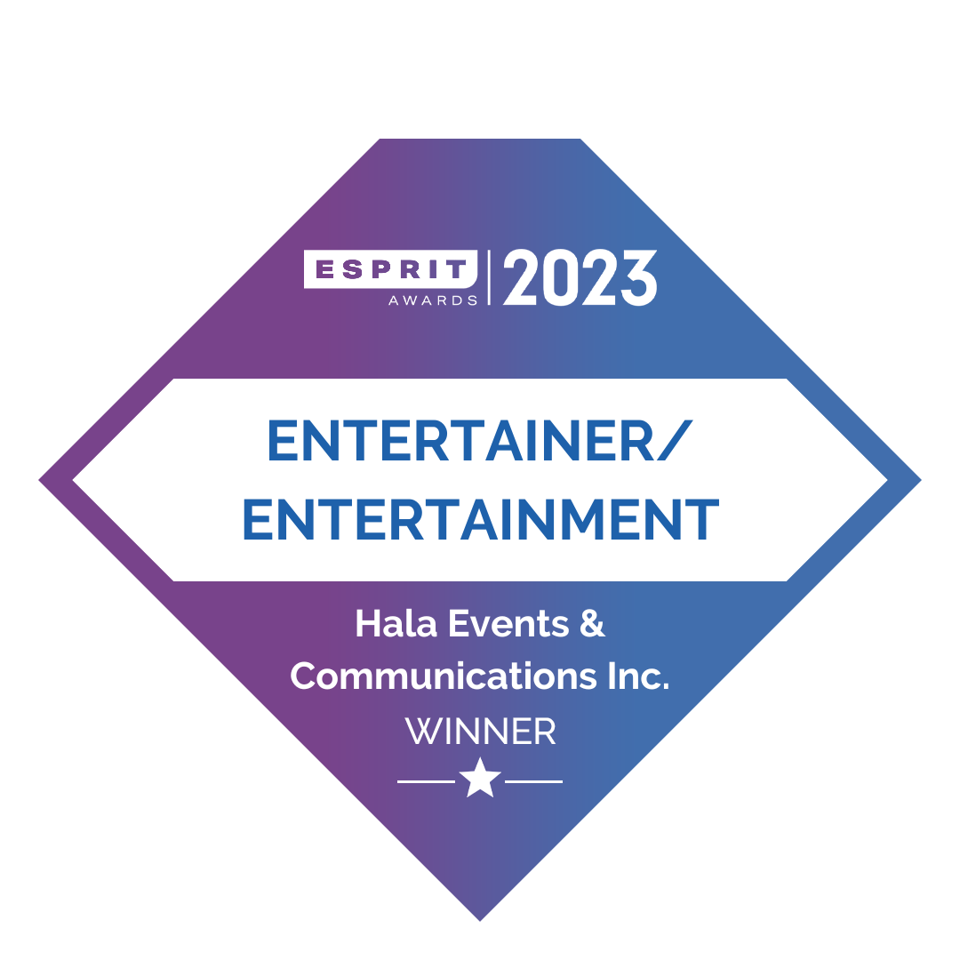 2023 Hala Events & Communications Inc. - Entertainer_Entertainment